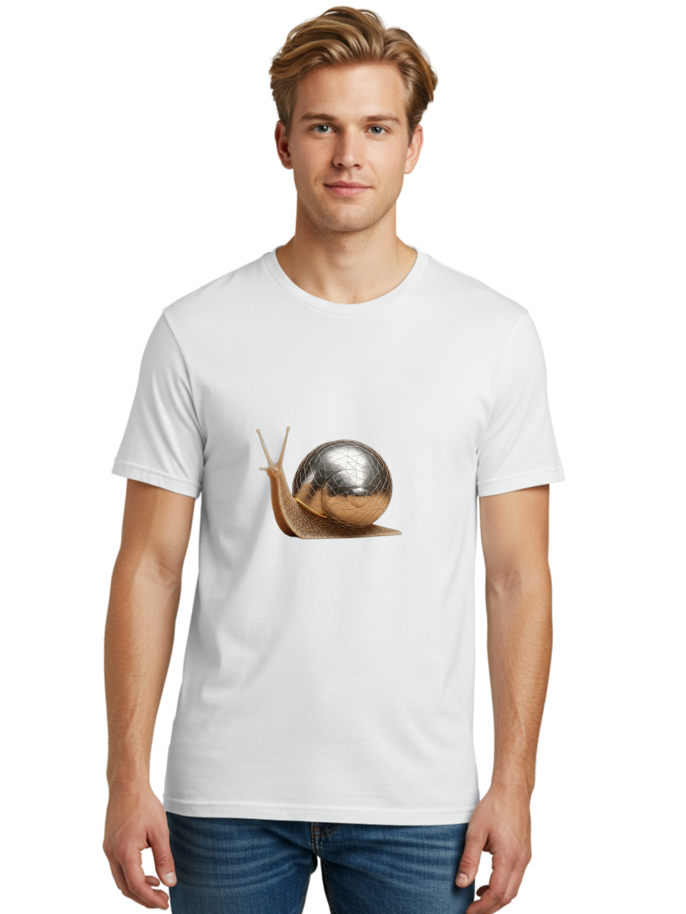 Snail-With-Chrome-Shell Men'S Graphic Tee, 100% Cotton, Comfortable Casual Summer Wear, Machine Washable, Vintage Camera, Old Camera, Antique Camera, Black Camera, Classic Photography, Photography Equipment, Nostalgic Device, Film Camera, Ban564