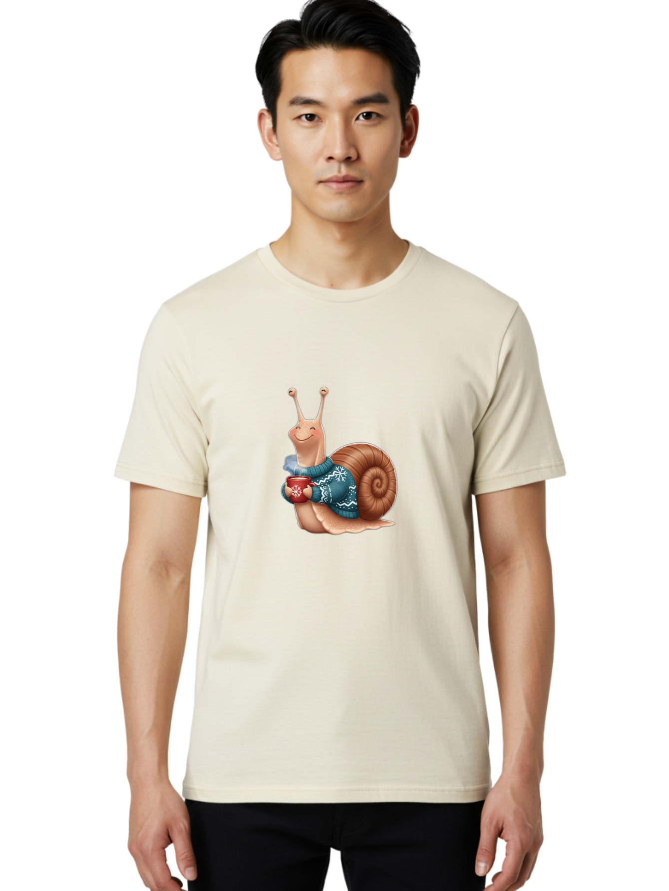 Snail-With-Coffee-Mug-1 Men'S Graphic Tee, 100% Cotton, Comfortable Casual Summer Wear, Machine Washable, Vintage Camera, Old Camera, Antique Camera, Black Camera, Classic Photography, Photography Equipment, Nostalgic Device, Film Camera, Ban565