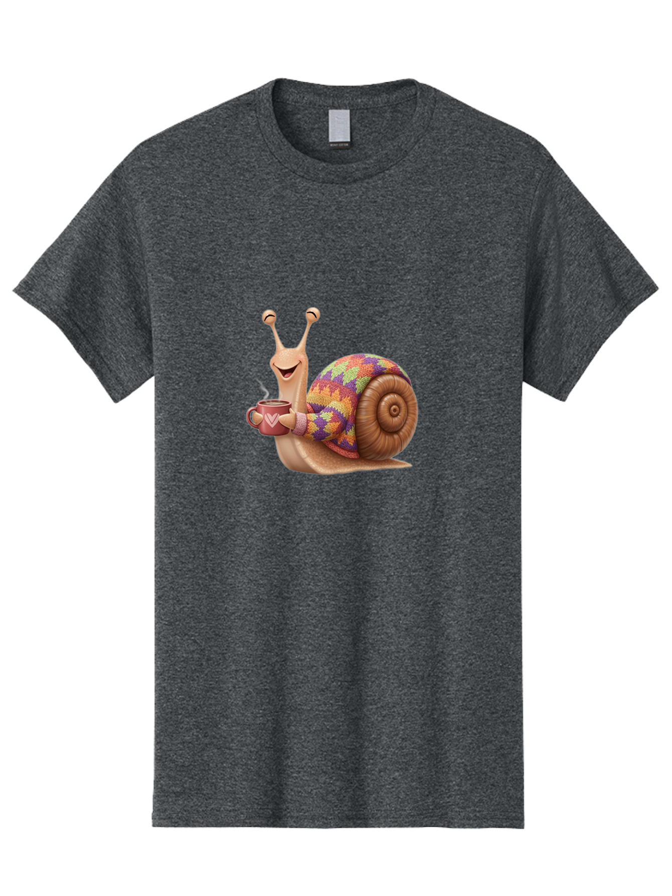 Snail-With-Coffee-Mug Men'S Graphic Tee, 100% Cotton, Comfortable Casual Summer Wear, Machine Washable, Vintage Camera, Old Camera, Antique Camera, Black Camera, Classic Photography, Photography Equipment, Nostalgic Device, Film Camera, Ban566