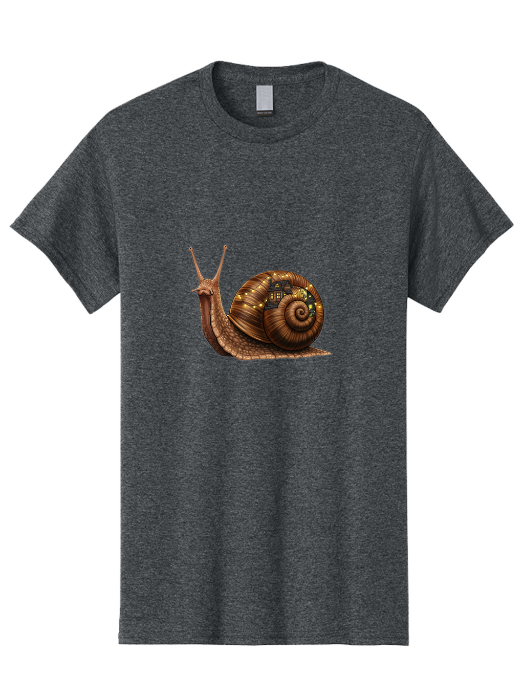 Snail-With-House Men'S Graphic Tee, 100% Cotton, Comfortable Casual Summer Wear, Machine Washable, Vintage Camera, Old Camera, Antique Camera, Black Camera, Classic Photography, Photography Equipment, Nostalgic Device, Film Camera, Camera Art Ban567