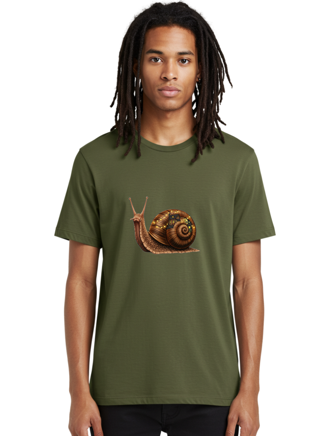 Snail-With-House Men'S Graphic Tee, 100% Cotton, Comfortable Casual Summer Wear, Machine Washable, Vintage Camera, Old Camera, Antique Camera, Black Camera, Classic Photography, Photography Equipment, Nostalgic Device, Film Camera, Camera Art Ban567