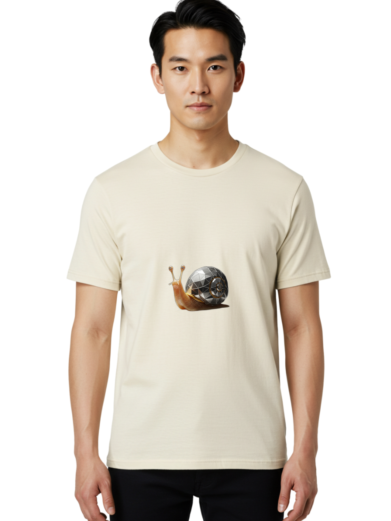 Snail-With-Metallic-Shell Men'S Graphic Tee, 100% Cotton, Comfortable Casual Summer Wear, Machine Washable, Vintage Camera, Old Camera, Antique Camera, Black Camera, Classic Photography, Photography Equipment, Nostalgic Device, Film Camera, Ban569