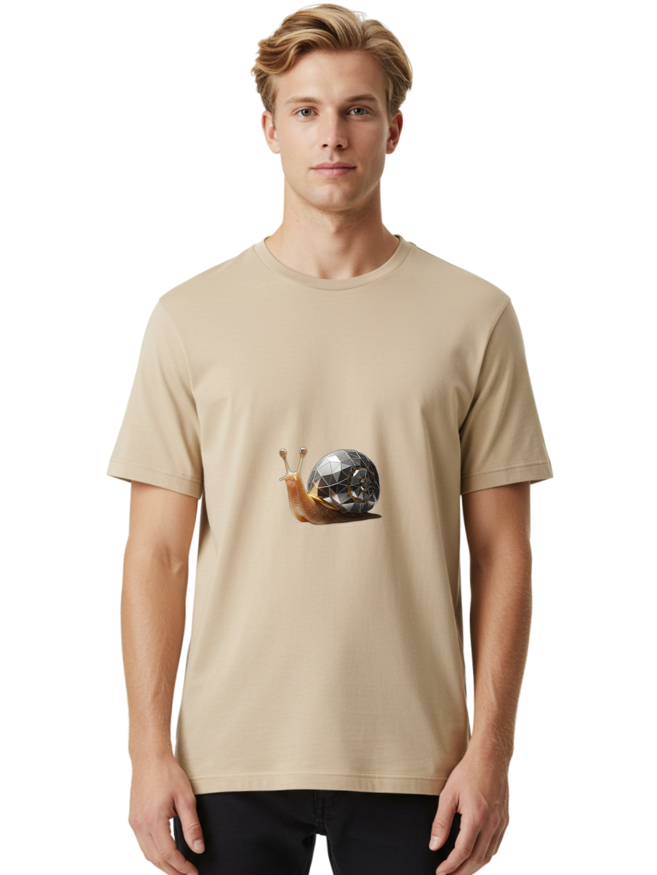 Snail-With-Metallic-Shell Men'S Graphic Tee, 100% Cotton, Comfortable Casual Summer Wear, Machine Washable, Vintage Camera, Old Camera, Antique Camera, Black Camera, Classic Photography, Photography Equipment, Nostalgic Device, Film Camera, Ban569