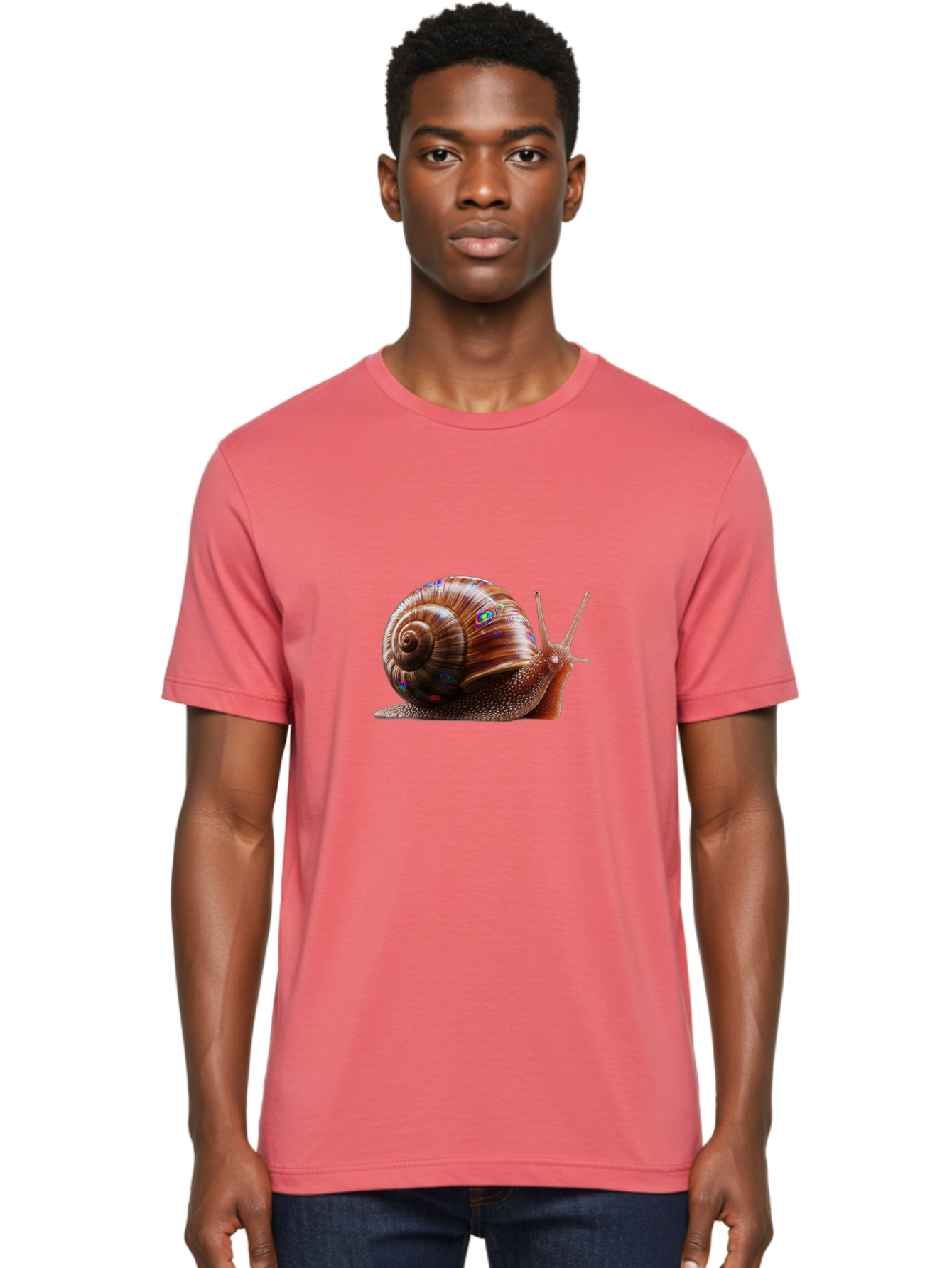 Snail-With-Rainbow-Shell Men'S Graphic Tee, 100% Cotton, Comfortable Casual Summer Wear, Machine Washable, Vintage Camera, Old Camera, Antique Camera, Black Camera, Classic Photography, Photography Equipment, Nostalgic Device, Film Camera, Ban570