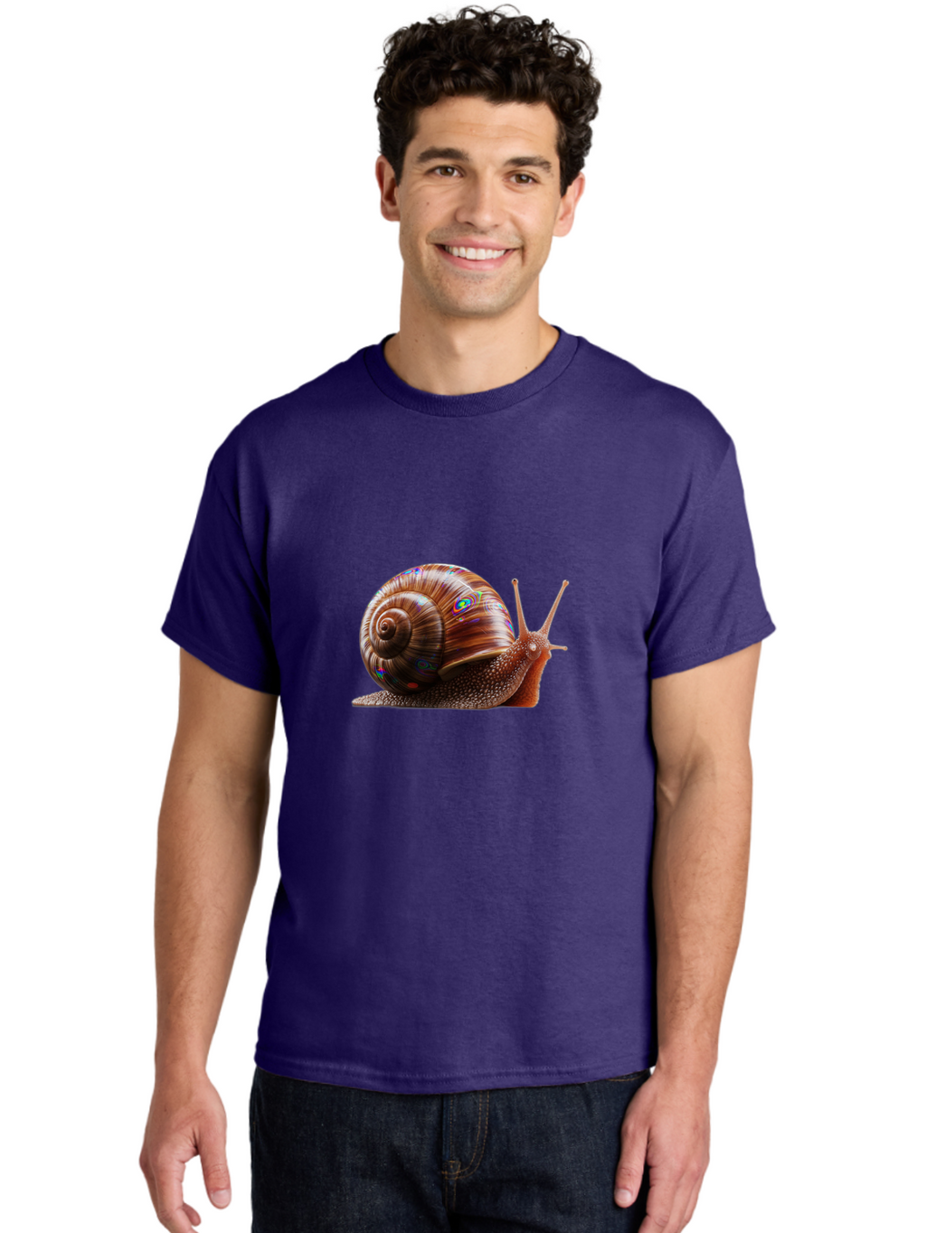 Snail-With-Rainbow-Shell Men'S Graphic Tee, 100% Cotton, Comfortable Casual Summer Wear, Machine Washable, Vintage Camera, Old Camera, Antique Camera, Black Camera, Classic Photography, Photography Equipment, Nostalgic Device, Film Camera, Ban570