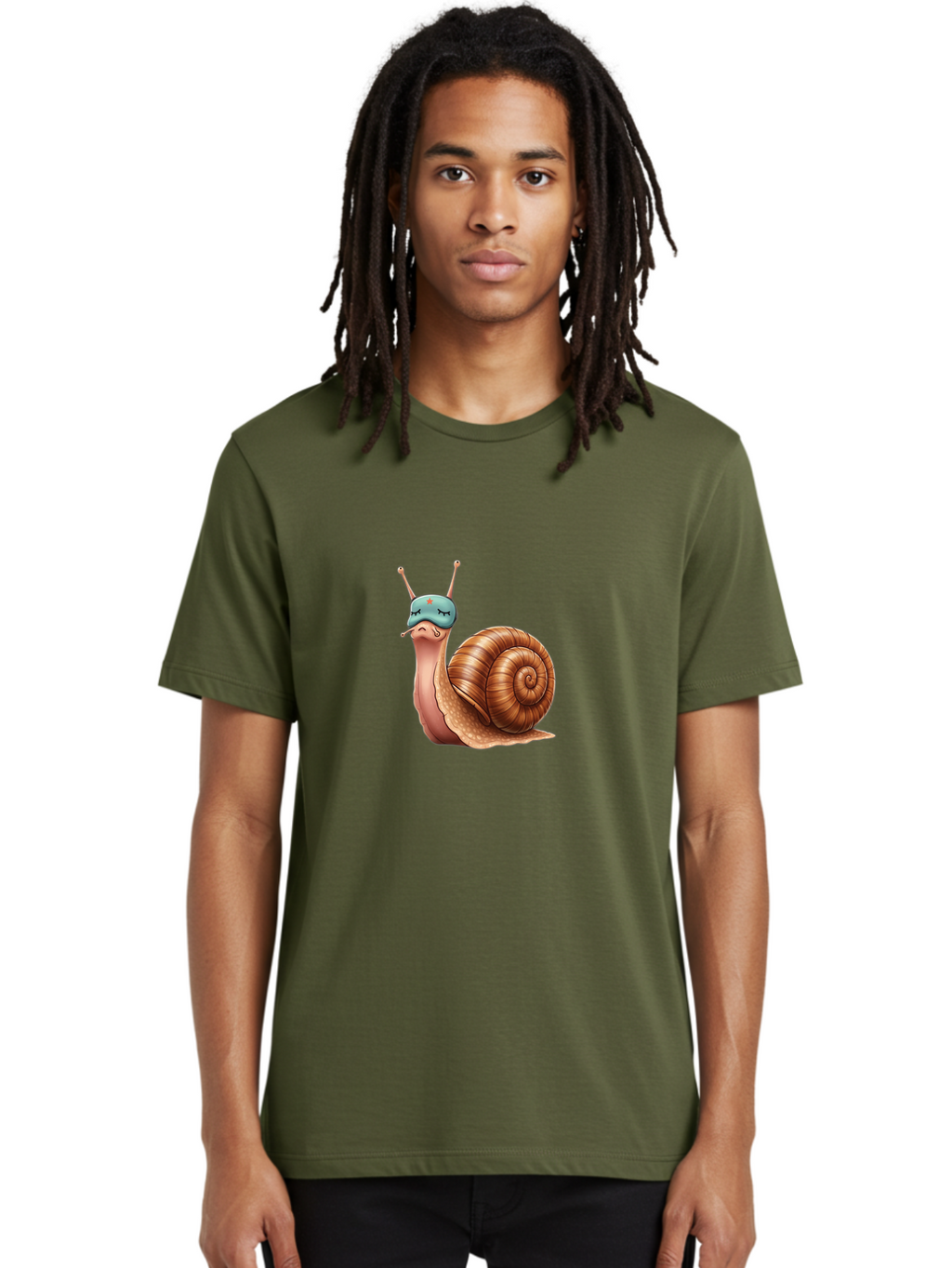 Snail-With-Sleep-Mask Men'S Graphic Tee, 100% Cotton, Comfortable Casual Summer Wear, Machine Washable, Vintage Camera, Old Camera, Antique Camera, Black Camera, Classic Photography, Photography Equipment, Nostalgic Device, Film Camera, Ban571