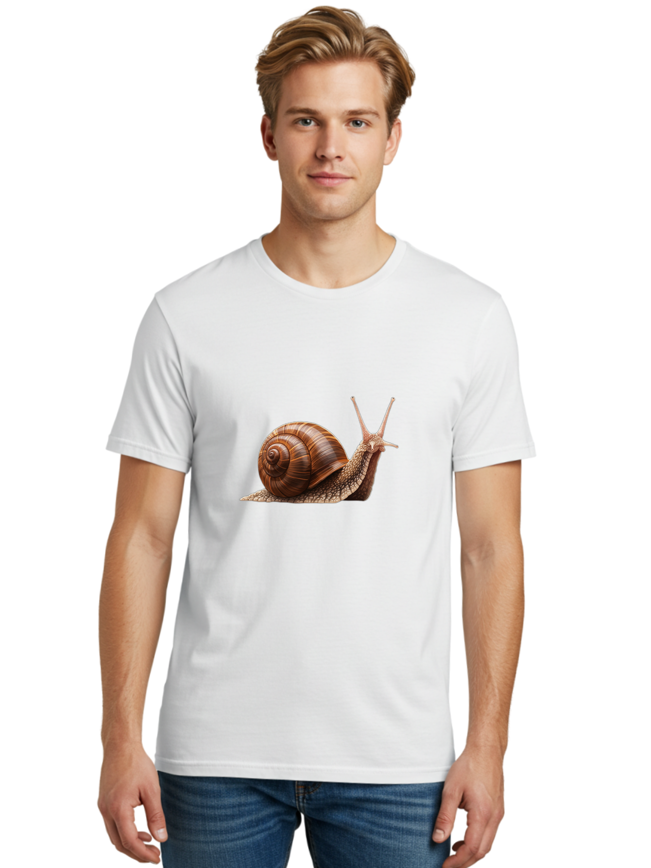 Snail Men'S Graphic Tee, 100% Cotton, Comfortable Casual Summer Wear, Machine Washable, Vintage Camera, Old Camera, Antique Camera, Black Camera, Classic Photography, Photography Equipment, Nostalgic Device, Film Camera, Camera Art Ban572