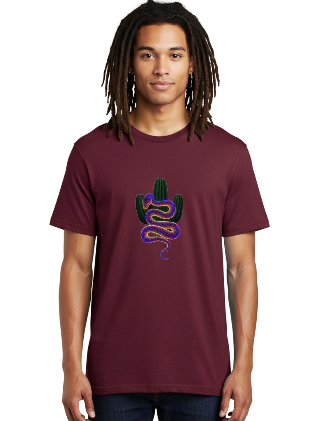 Snake-And-Cactus Men'S Graphic Tee, 100% Cotton, Comfortable Casual Summer Wear, Machine Washable, Vintage Camera, Old Camera, Antique Camera, Black Camera, Classic Photography, Photography Equipment, Nostalgic Device, Film Camera, Camera Art Ban574