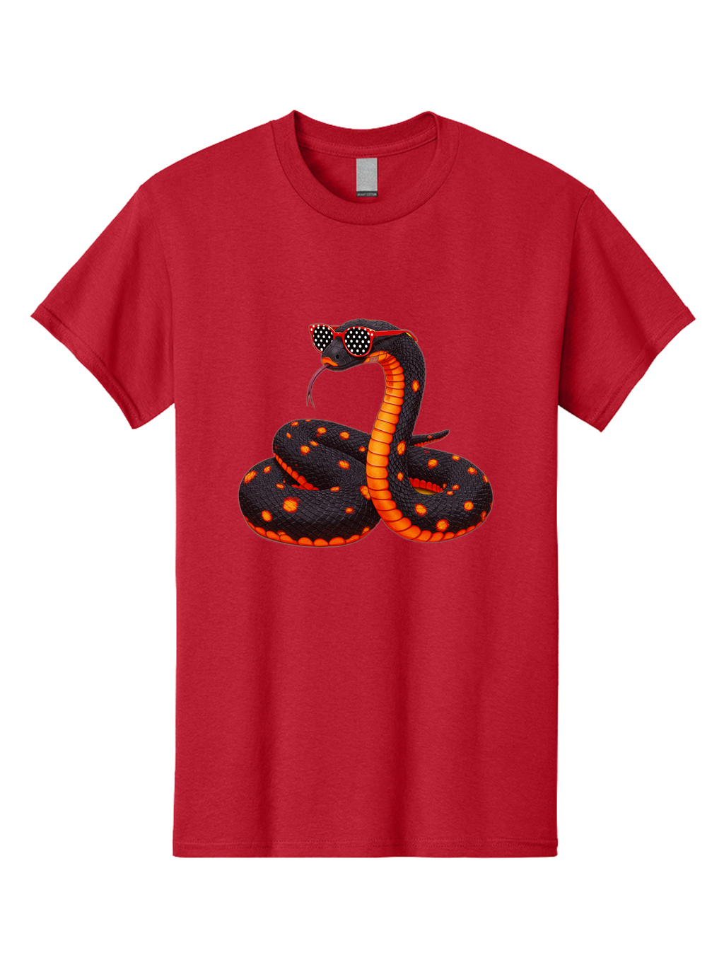 Snake-In-Sunglasses-1 Men'S Graphic Tee, 100% Cotton, Comfortable Casual Summer Wear, Machine Washable, Vintage Camera, Old Camera, Antique Camera, Black Camera, Classic Photography, Photography Equipment, Nostalgic Device, Film Camera, Ban577