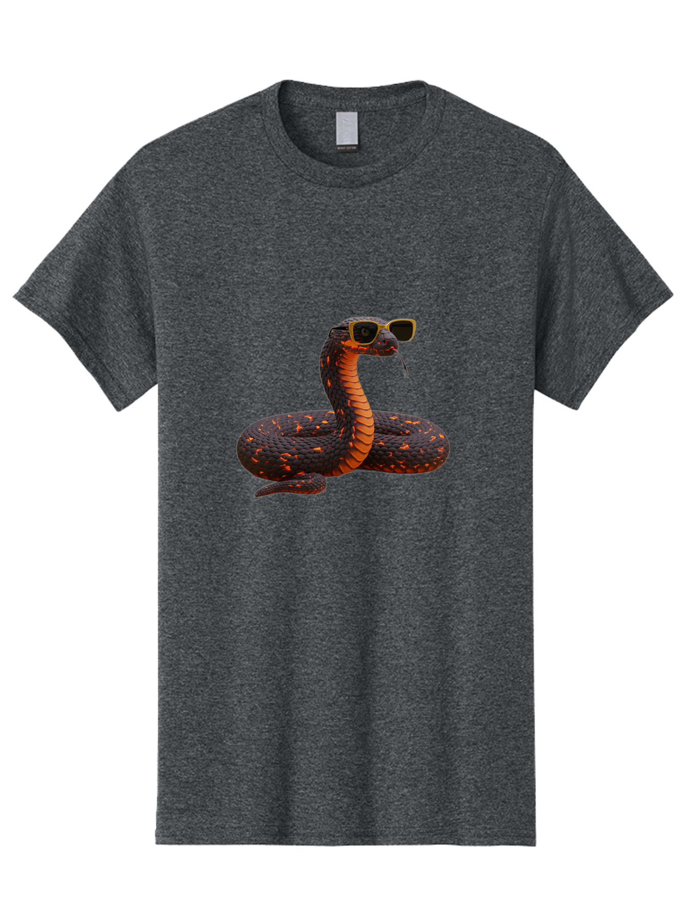Snake-In-Sunglasses Men'S Graphic Tee, 100% Cotton, Comfortable Casual Summer Wear, Machine Washable, Vintage Camera, Old Camera, Antique Camera, Black Camera, Classic Photography, Photography Equipment, Nostalgic Device, Film Camera, Ban578