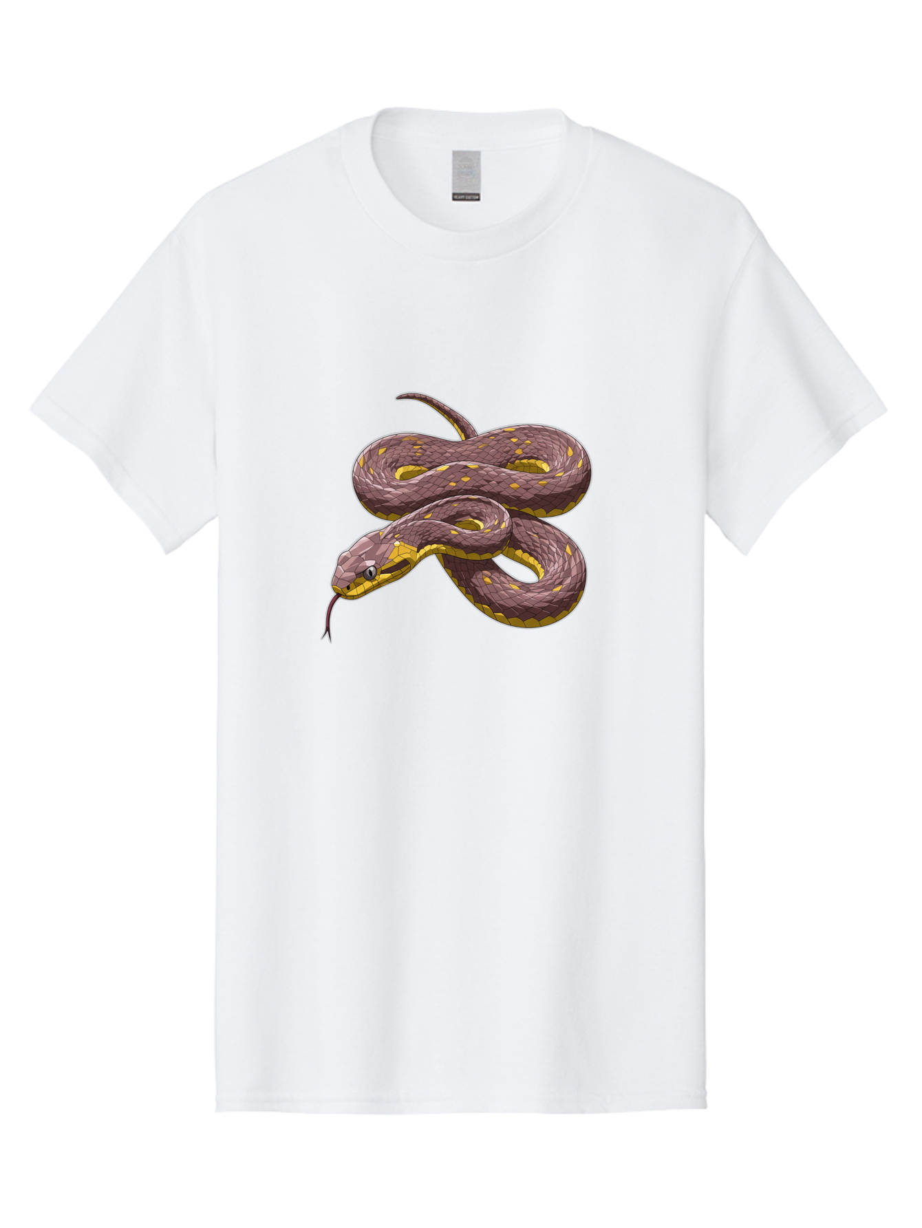 Snake Men'S Graphic Tee, 100% Cotton, Comfortable Casual Summer Wear, Machine Washable, Vintage Camera, Old Camera, Antique Camera, Black Camera, Classic Photography, Photography Equipment, Nostalgic Device, Film Camera, Camera Art Ban584