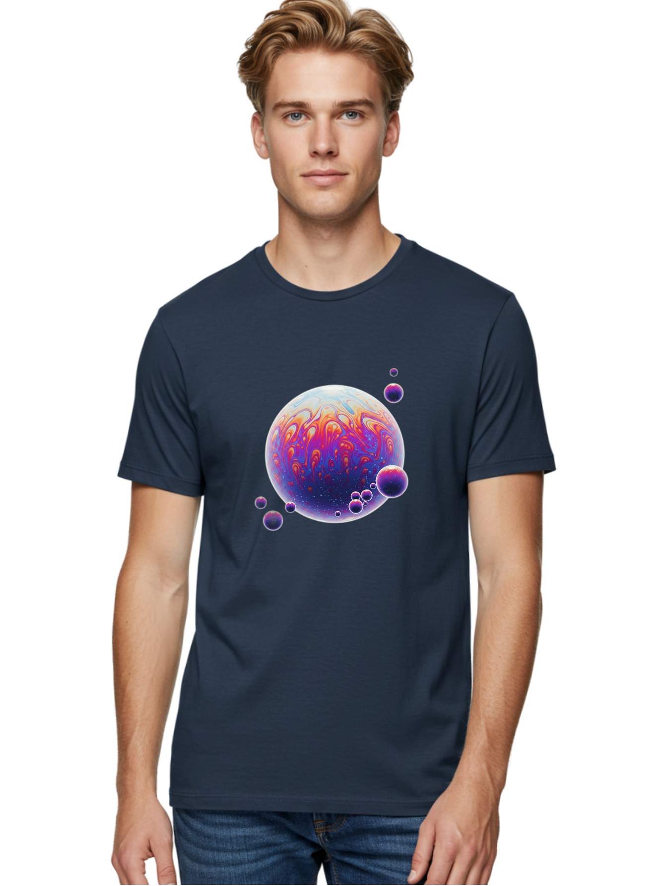 Soap-Bubbles Men'S Graphic Tee, 100% Cotton, Comfortable Casual Summer Wear, Machine Washable, Vintage Camera, Old Camera, Antique Camera, Black Camera, Classic Photography, Photography Equipment, Nostalgic Device, Film Camera, Camera Art Ban586