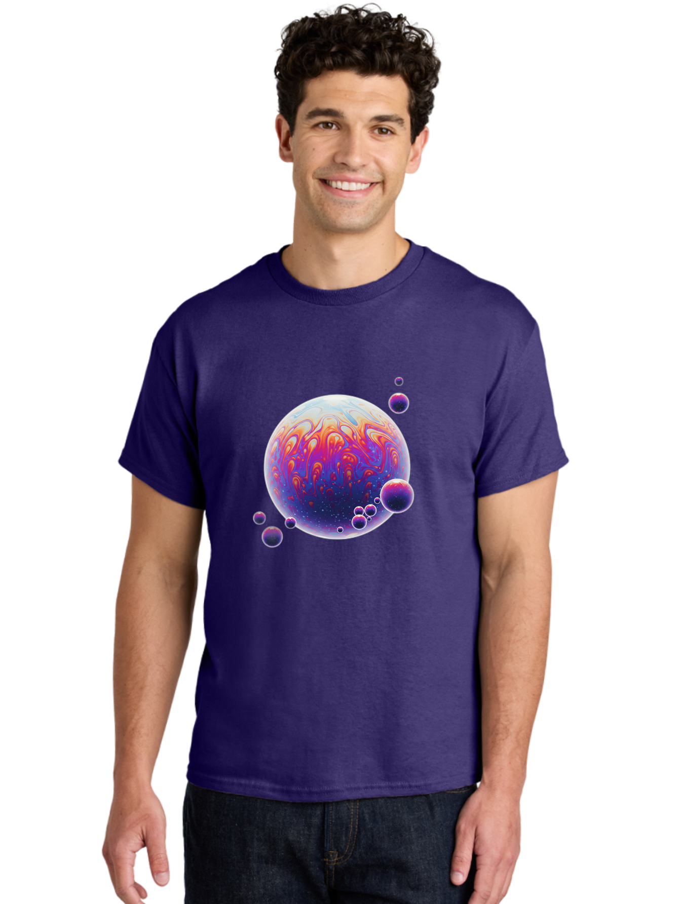 Soap-Bubbles Men'S Graphic Tee, 100% Cotton, Comfortable Casual Summer Wear, Machine Washable, Vintage Camera, Old Camera, Antique Camera, Black Camera, Classic Photography, Photography Equipment, Nostalgic Device, Film Camera, Camera Art Ban586