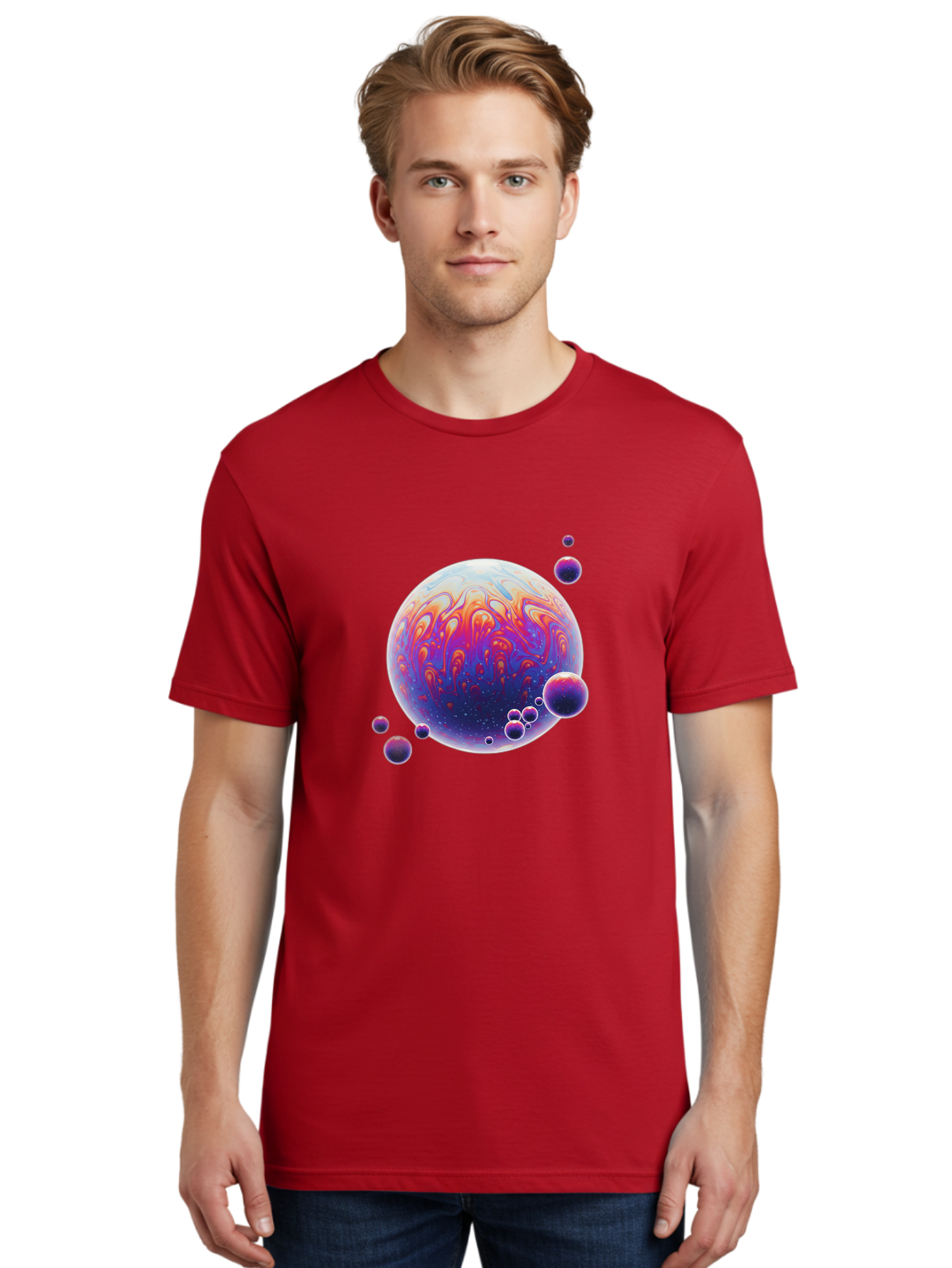 Soap-Bubbles Men'S Graphic Tee, 100% Cotton, Comfortable Casual Summer Wear, Machine Washable, Vintage Camera, Old Camera, Antique Camera, Black Camera, Classic Photography, Photography Equipment, Nostalgic Device, Film Camera, Camera Art Ban586