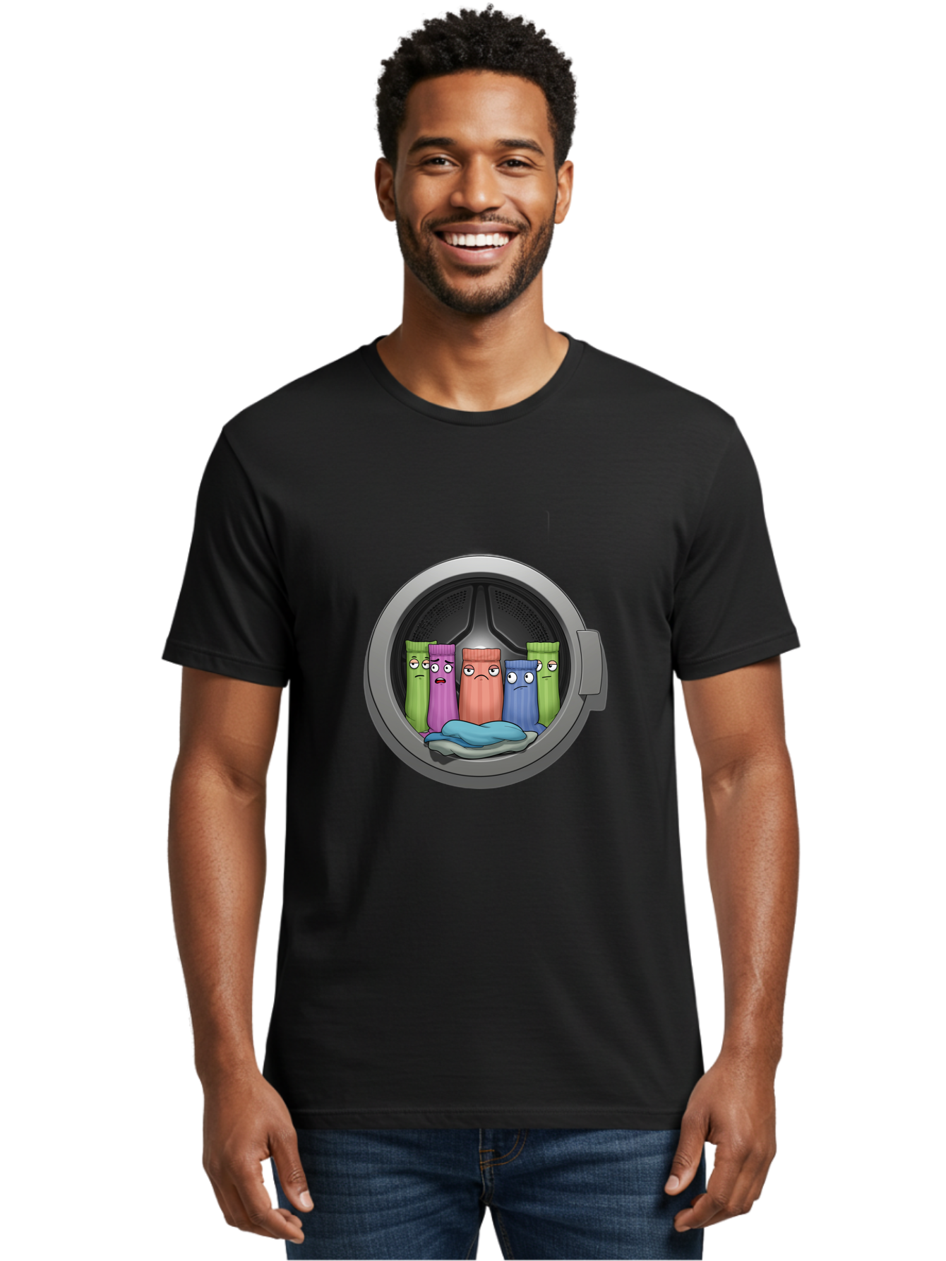 Socks-In-Washing-Machine Men'S Graphic Tee, 100% Cotton, Comfortable Casual Summer Wear, Machine Washable, Vintage Camera, Old Camera, Antique Camera, Black Camera, Classic Photography, Photography Equipment, Nostalgic Device, Film Camera, Ban587