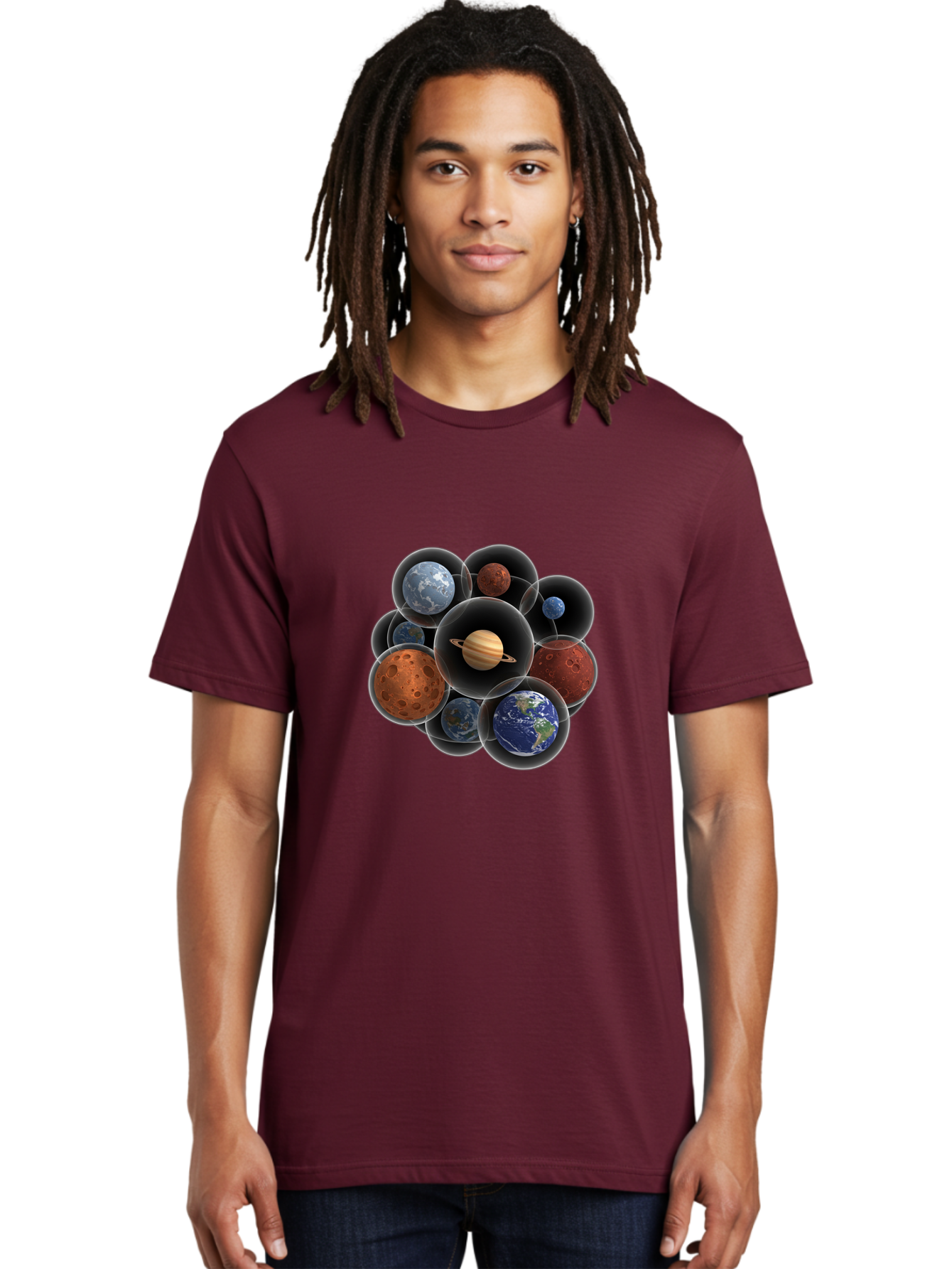 Solar-System Men'S Graphic Tee, 100% Cotton, Comfortable Casual Summer Wear, Machine Washable, Vintage Camera, Old Camera, Antique Camera, Black Camera, Classic Photography, Photography Equipment, Nostalgic Device, Film Camera, Camera Art Ban588