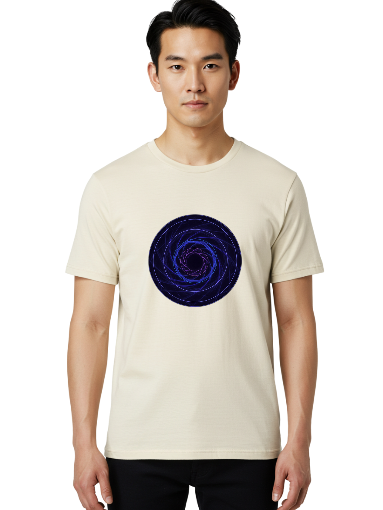 Spiral Men'S Graphic Tee, 100% Cotton, Comfortable Casual Summer Wear, Machine Washable, Vintage Camera, Old Camera, Antique Camera, Black Camera, Classic Photography, Photography Equipment, Nostalgic Device, Film Camera, Camera Art Ban598