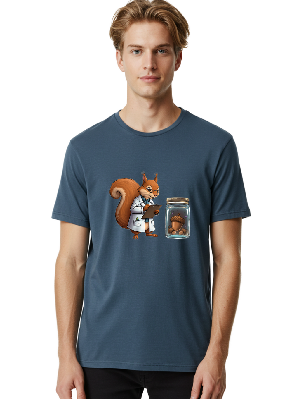Squirrel-Scientist Men'S Graphic Tee, 100% Cotton, Comfortable Casual Summer Wear, Machine Washable, Vintage Camera, Old Camera, Antique Camera, Black Camera, Classic Photography, Photography Equipment, Nostalgic Device, Film Camera, Ban603