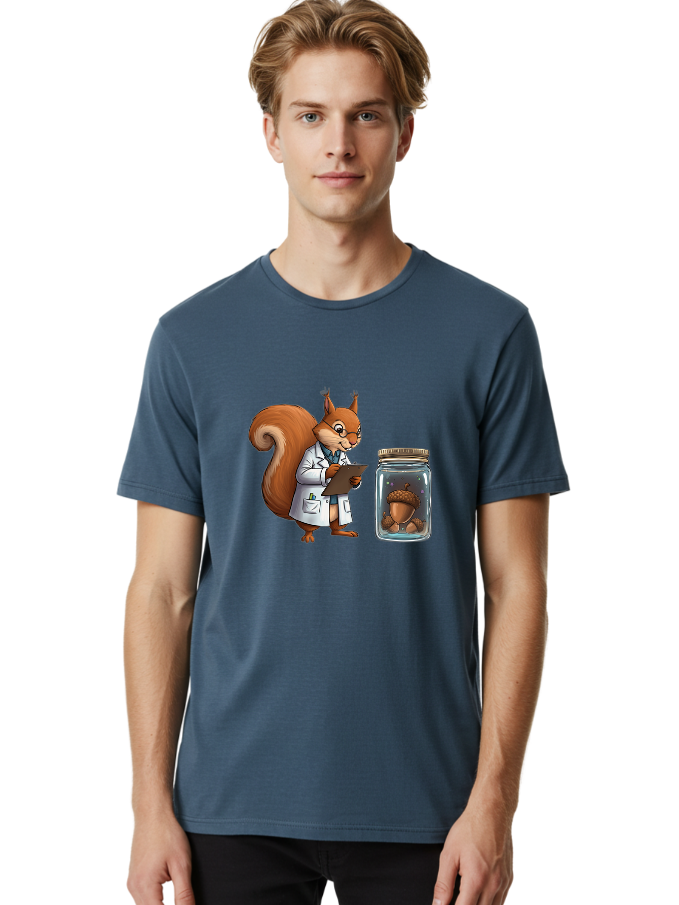 Squirrel-Scientist Men'S Graphic Tee, 100% Cotton, Comfortable Casual Summer Wear, Machine Washable, Vintage Camera, Old Camera, Antique Camera, Black Camera, Classic Photography, Photography Equipment, Nostalgic Device, Film Camera, Ban603