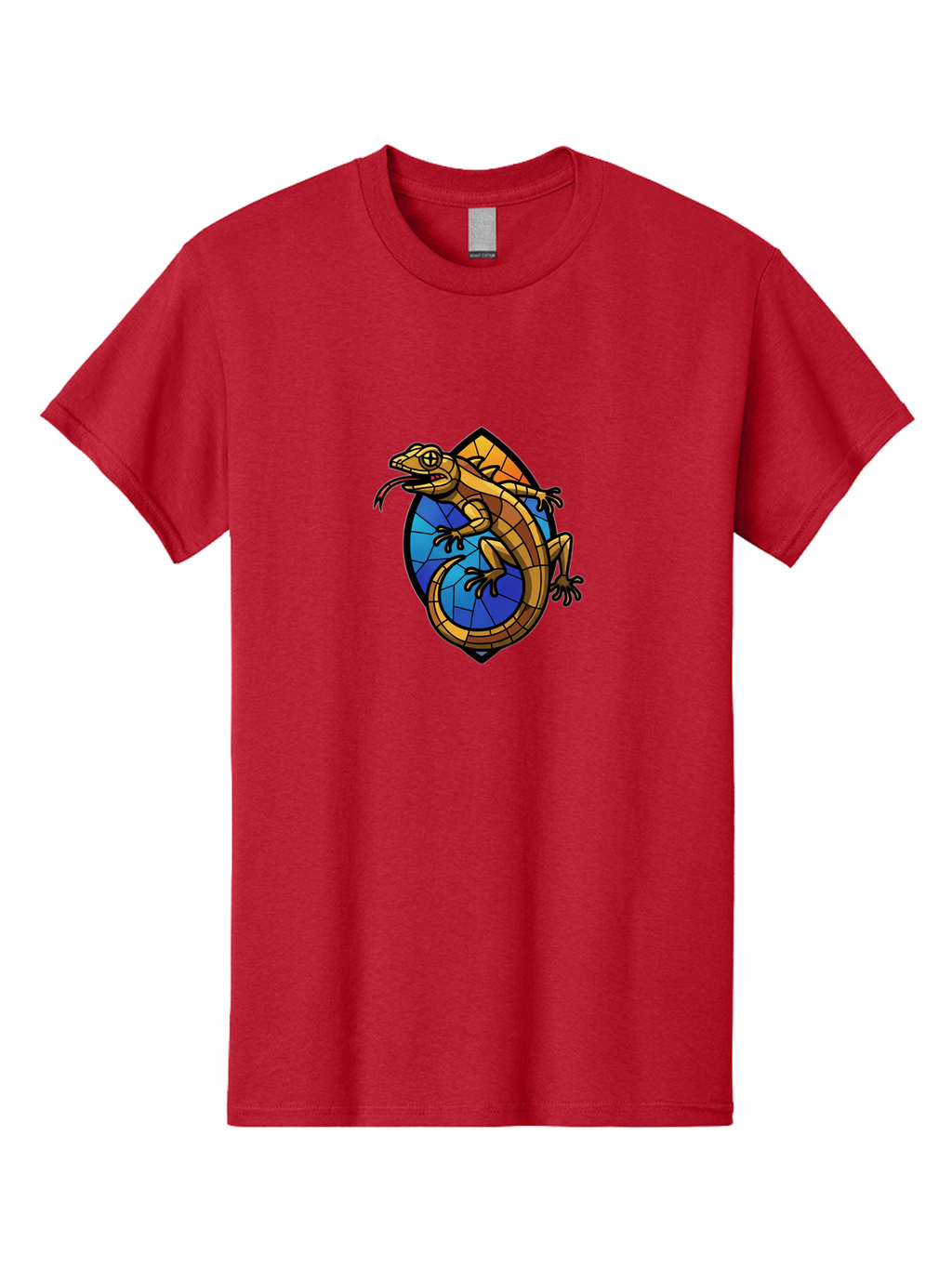 Stained-Glass-Iguana Men'S Graphic Tee, 100% Cotton, Comfortable Casual Summer Wear, Machine Washable, Vintage Camera, Old Camera, Antique Camera, Black Camera, Classic Photography, Photography Equipment, Nostalgic Device, Film Camera, Ban604