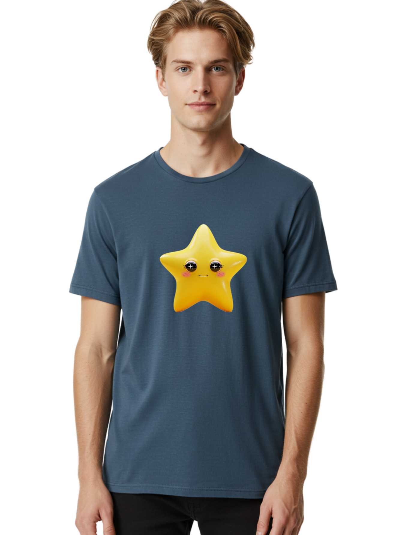 Star-Emoji Men'S Graphic Tee, 100% Cotton, Comfortable Casual Summer Wear, Machine Washable, Vintage Camera, Old Camera, Antique Camera, Black Camera, Classic Photography, Photography Equipment, Nostalgic Device, Film Camera, Camera Art Ban607