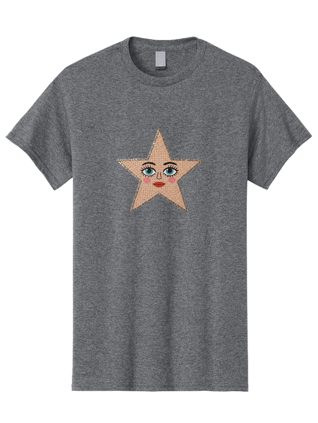Star-Face-1 Men'S Graphic Tee, 100% Cotton, Comfortable Casual Summer Wear, Machine Washable, Vintage Camera, Old Camera, Antique Camera, Black Camera, Classic Photography, Photography Equipment, Nostalgic Device, Film Camera, Camera Art Ban608