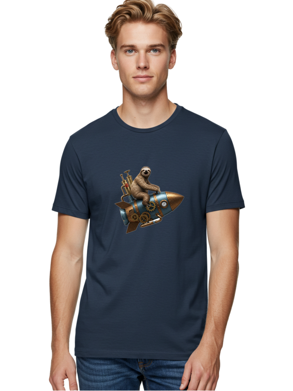 Steam-Sloth Men'S Graphic Tee, 100% Cotton, Comfortable Casual Summer Wear, Machine Washable, Vintage Camera, Old Camera, Antique Camera, Black Camera, Classic Photography, Photography Equipment, Nostalgic Device, Film Camera, Camera Art Ban610