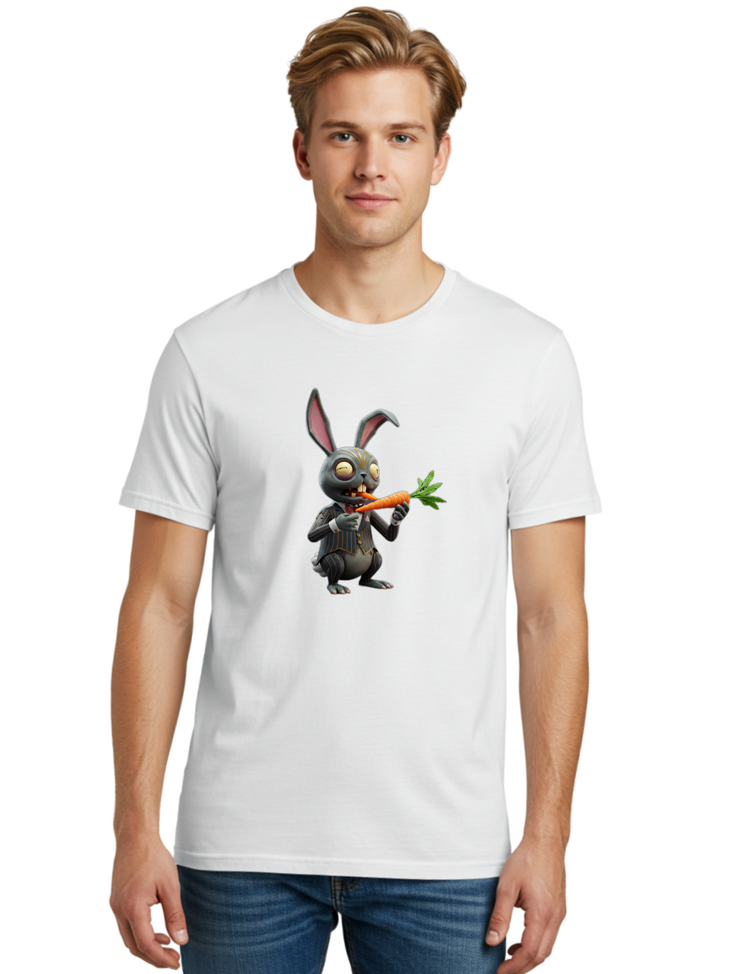 Steampunk-Rabbit Men'S Graphic Tee, 100% Cotton, Comfortable Casual Summer Wear, Machine Washable, Vintage Camera, Old Camera, Antique Camera, Black Camera, Classic Photography, Photography Equipment, Nostalgic Device, Film Camera, Camera Art Ban623