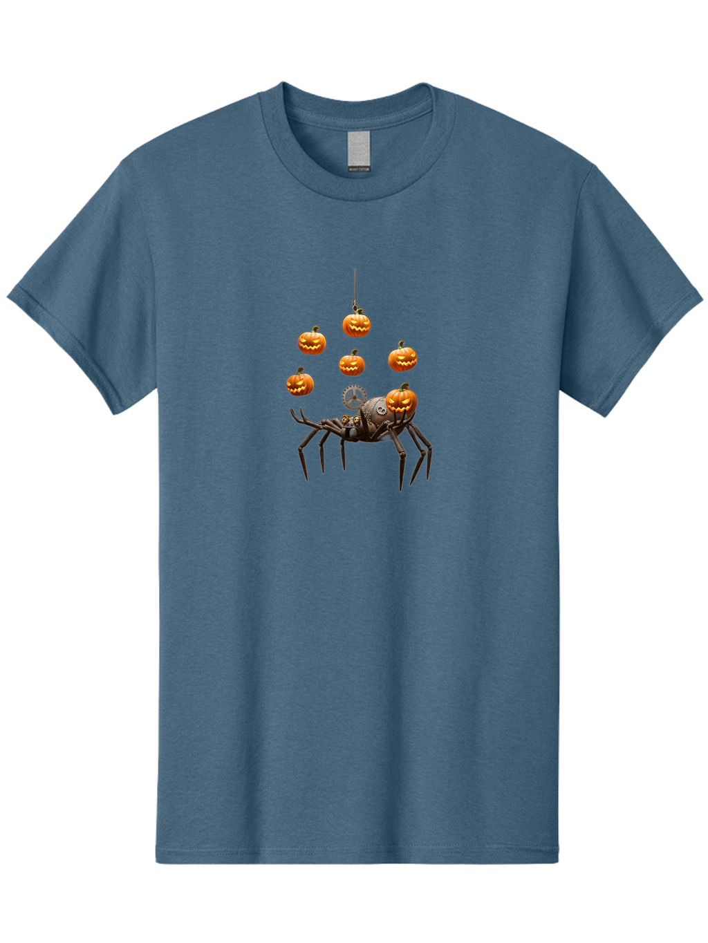 Steampunk-Spider Men'S Graphic Tee, 100% Cotton, Comfortable Casual Summer Wear, Machine Washable, Vintage Camera, Old Camera, Antique Camera, Black Camera, Classic Photography, Photography Equipment, Nostalgic Device, Film Camera, Camera Art Ban627