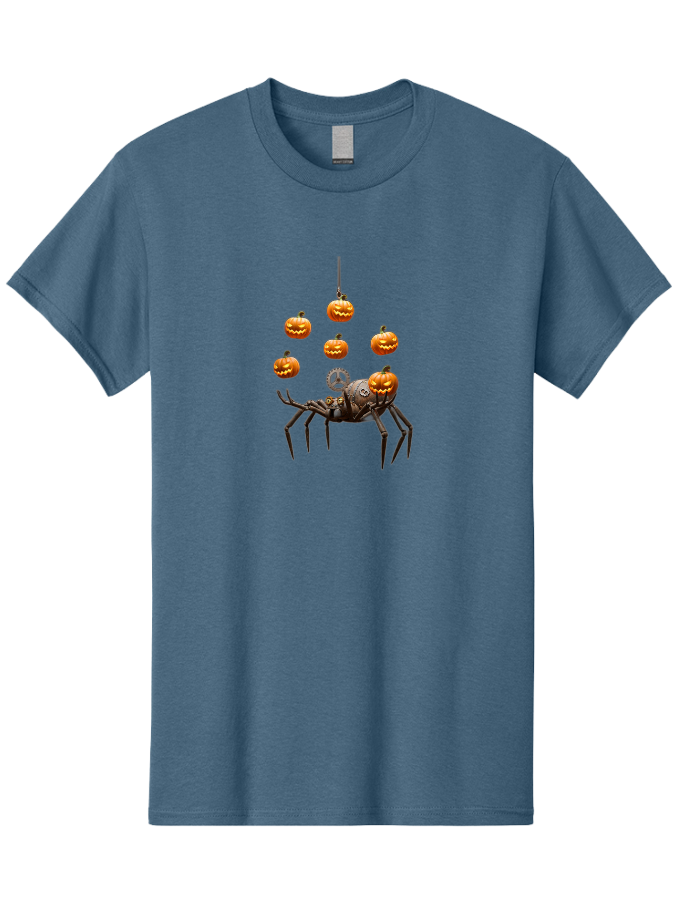 Steampunk-Spider Men'S Graphic Tee, 100% Cotton, Comfortable Casual Summer Wear, Machine Washable, Vintage Camera, Old Camera, Antique Camera, Black Camera, Classic Photography, Photography Equipment, Nostalgic Device, Film Camera, Camera Art Ban627