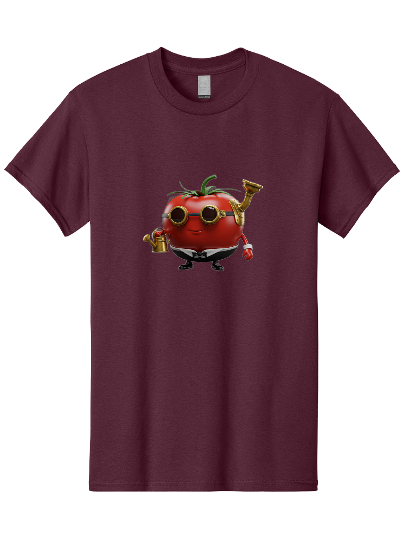 Steampunk-Tomato Men'S Graphic Tee, 100% Cotton, Comfortable Casual Summer Wear, Machine Washable, Vintage Camera, Old Camera, Antique Camera, Black Camera, Classic Photography, Photography Equipment, Nostalgic Device, Film Camera, Camera Art Ban632