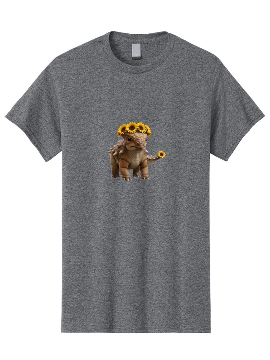 Stegosaurus-With-Sunflowers Men'S Graphic Tee, 100% Cotton, Comfortable Casual Summer Wear, Machine Washable, Vintage Camera, Old Camera, Antique Camera, Black Camera, Classic Photography, Photography Equipment, Nostalgic Device, Film Camera, Ban635