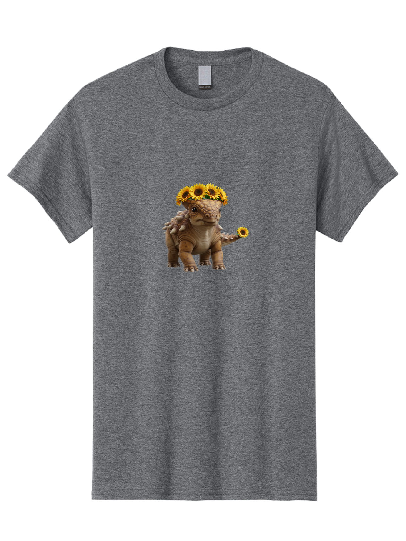 Stegosaurus-With-Sunflowers Men'S Graphic Tee, 100% Cotton, Comfortable Casual Summer Wear, Machine Washable, Vintage Camera, Old Camera, Antique Camera, Black Camera, Classic Photography, Photography Equipment, Nostalgic Device, Film Camera, Ban635