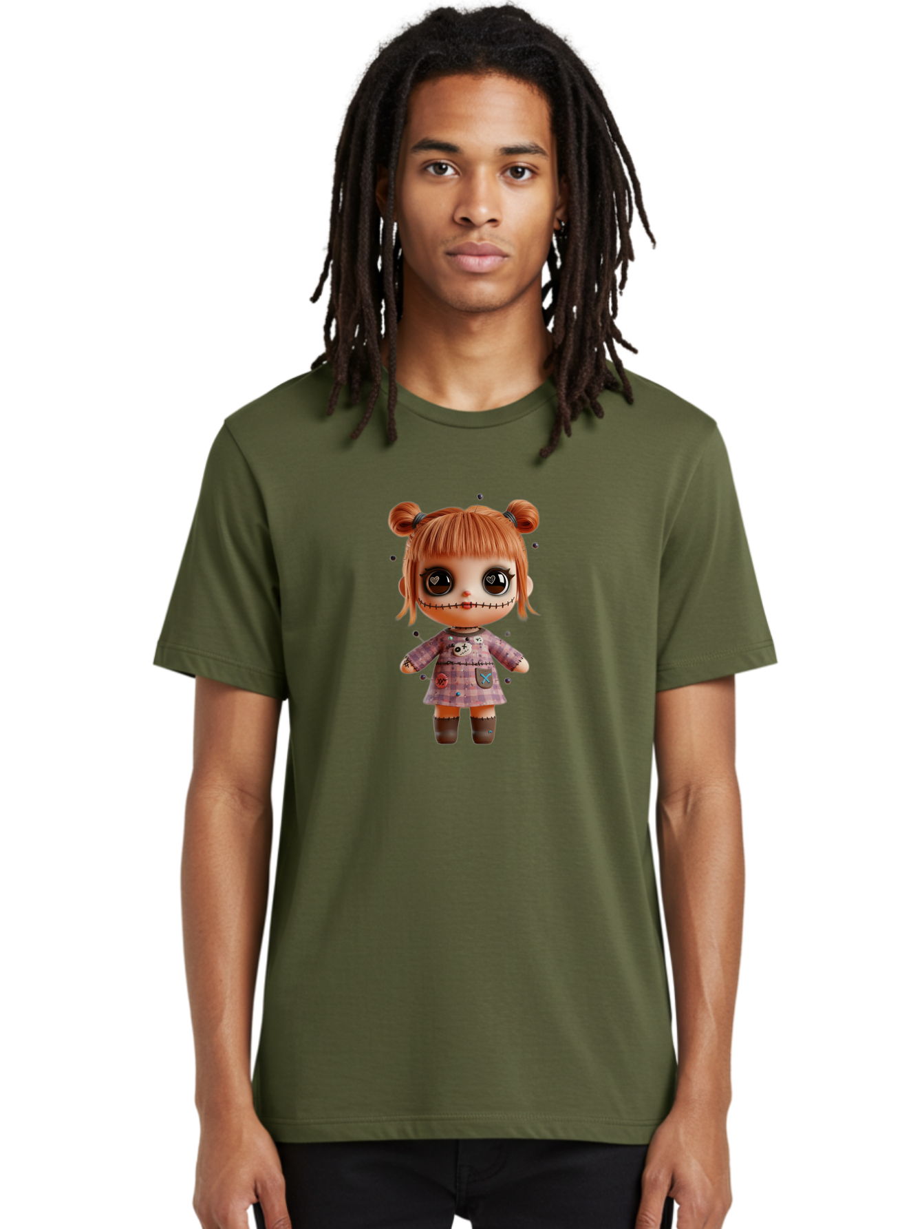 Stitched-Doll Men'S Graphic Tee, 100% Cotton, Comfortable Casual Summer Wear, Machine Washable, Vintage Camera, Old Camera, Antique Camera, Black Camera, Classic Photography, Photography Equipment, Nostalgic Device, Film Camera, Camera Art Ban636