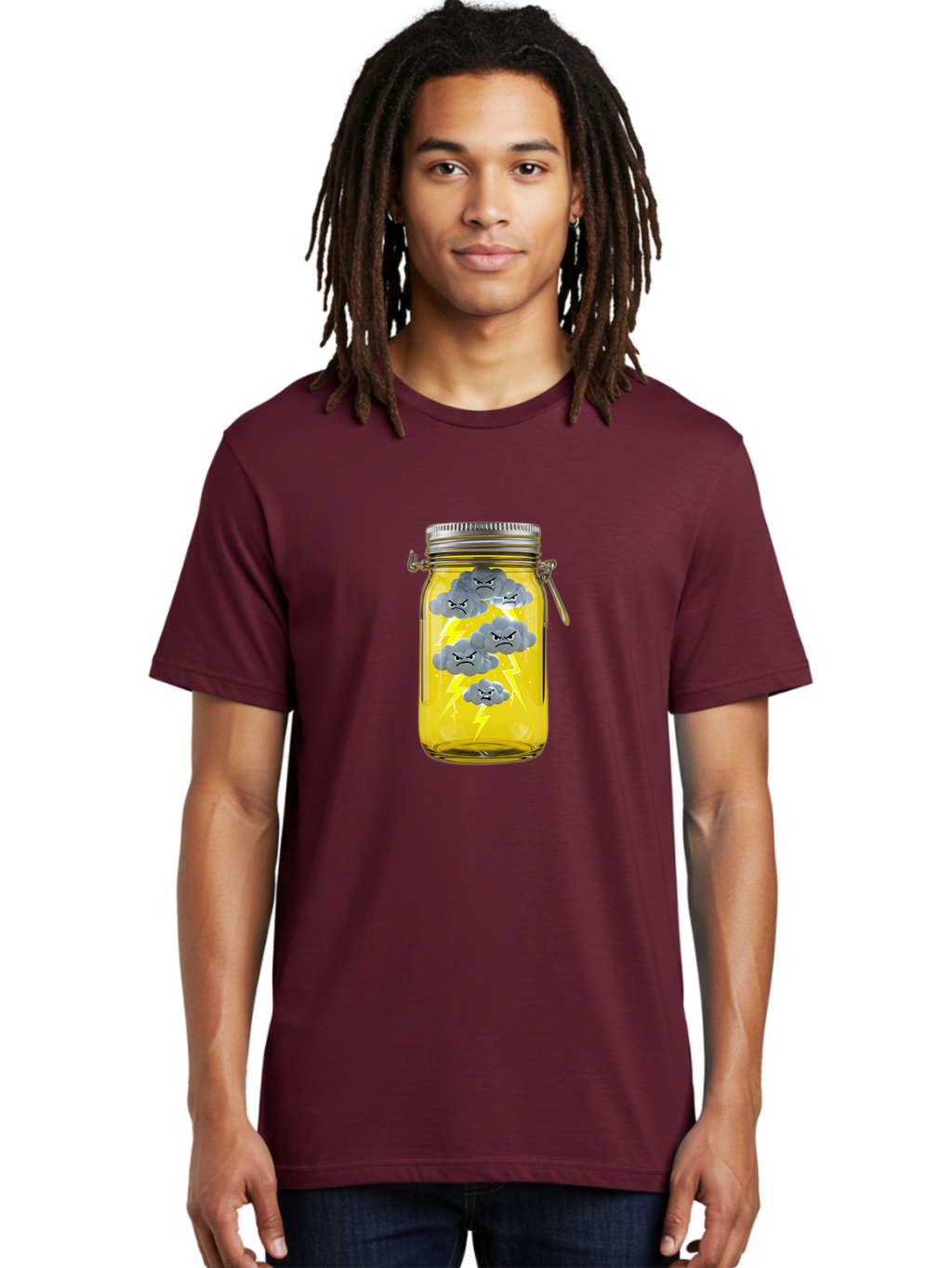 Storm-In-A-Jar Men'S Graphic Tee, 100% Cotton, Comfortable Casual Summer Wear, Machine Washable, Vintage Camera, Old Camera, Antique Camera, Black Camera, Classic Photography, Photography Equipment, Nostalgic Device, Film Camera, Camera Art Ban638