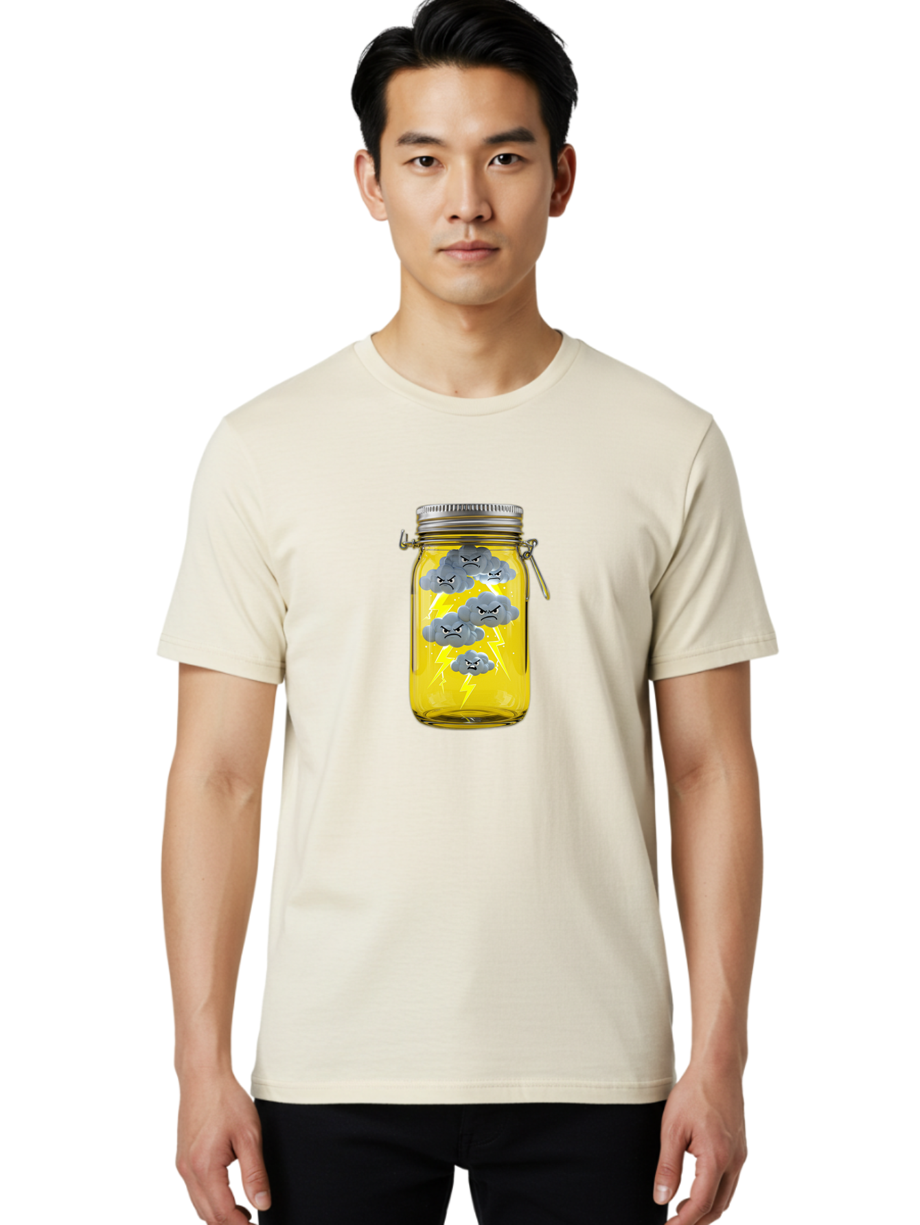 Storm-In-A-Jar Men'S Graphic Tee, 100% Cotton, Comfortable Casual Summer Wear, Machine Washable, Vintage Camera, Old Camera, Antique Camera, Black Camera, Classic Photography, Photography Equipment, Nostalgic Device, Film Camera, Camera Art Ban638