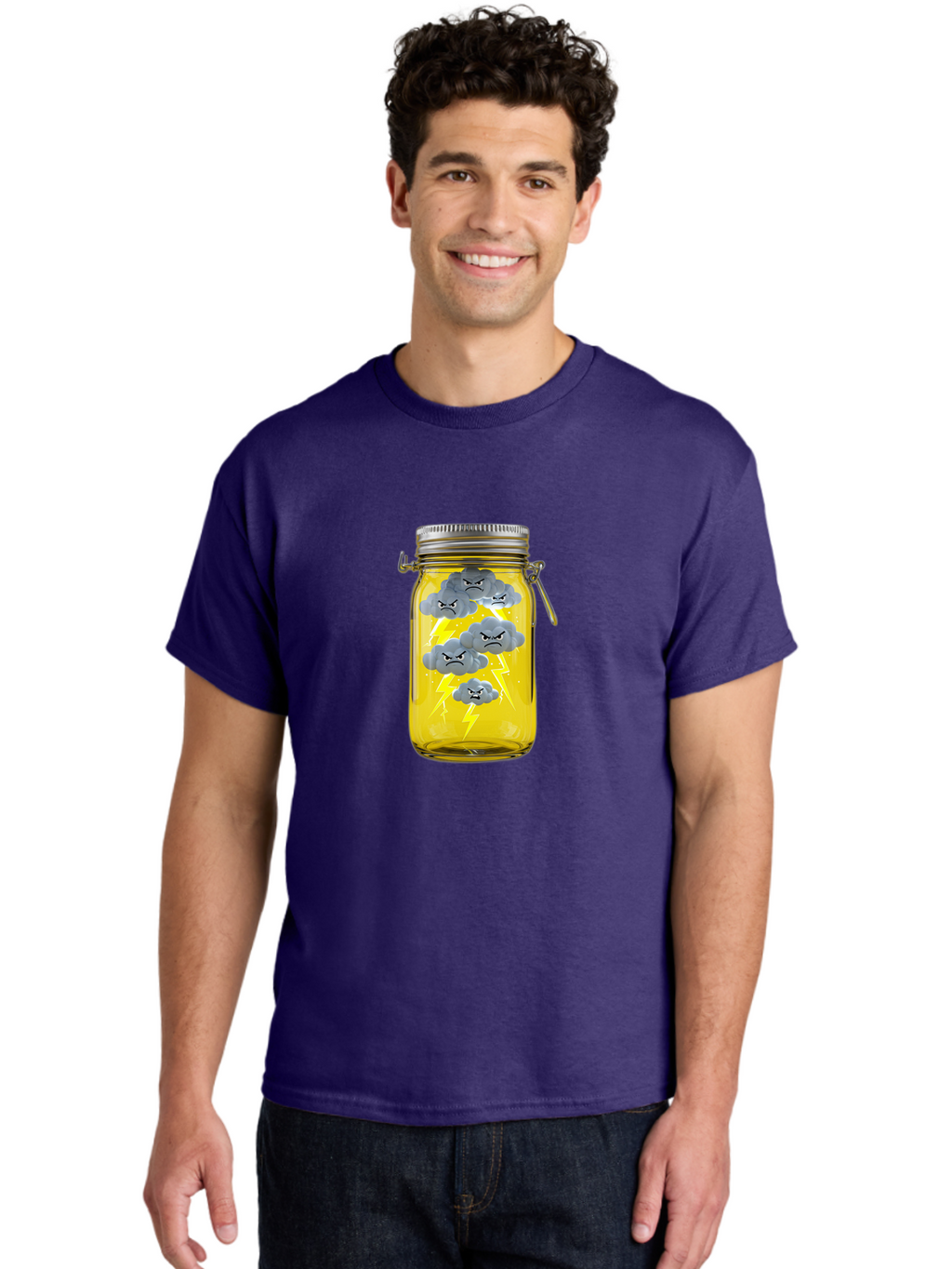 Storm-In-A-Jar Men'S Graphic Tee, 100% Cotton, Comfortable Casual Summer Wear, Machine Washable, Vintage Camera, Old Camera, Antique Camera, Black Camera, Classic Photography, Photography Equipment, Nostalgic Device, Film Camera, Camera Art Ban638