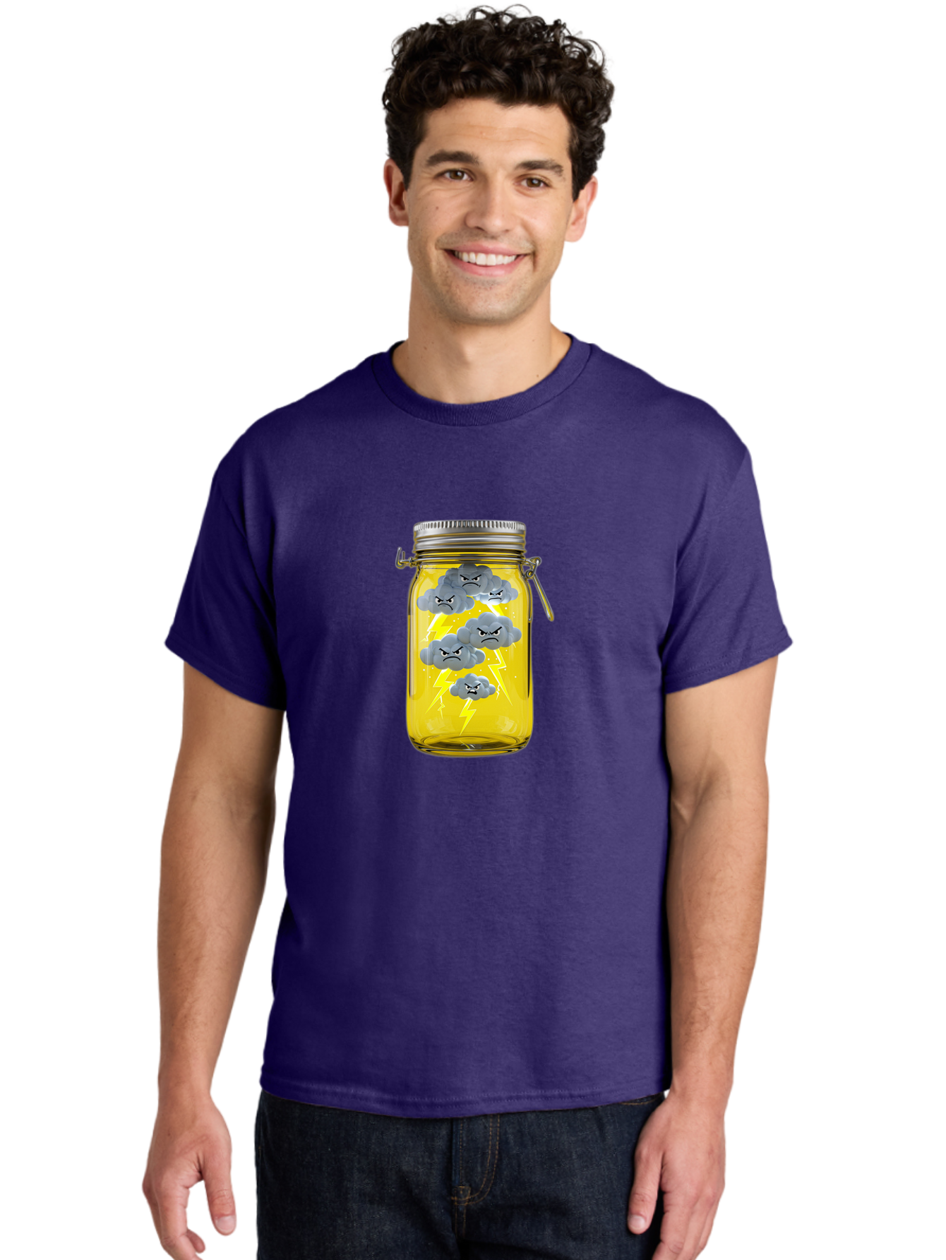 Storm-In-A-Jar Men'S Graphic Tee, 100% Cotton, Comfortable Casual Summer Wear, Machine Washable, Vintage Camera, Old Camera, Antique Camera, Black Camera, Classic Photography, Photography Equipment, Nostalgic Device, Film Camera, Camera Art Ban638