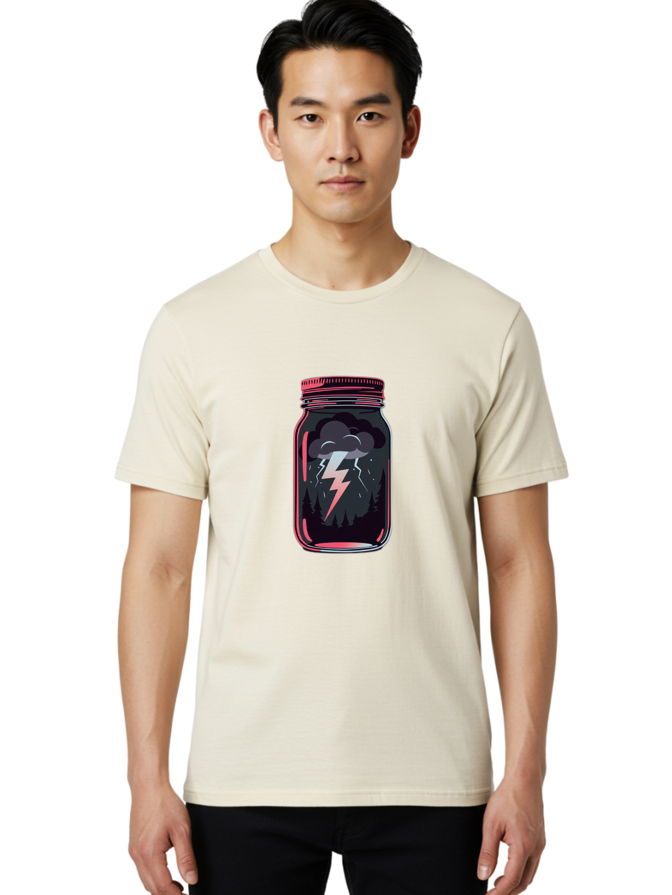 Storm-In-Jar Men'S Graphic Tee, 100% Cotton, Comfortable Casual Summer Wear, Machine Washable, Vintage Camera, Old Camera, Antique Camera, Black Camera, Classic Photography, Photography Equipment, Nostalgic Device, Film Camera, Camera Art Ban641