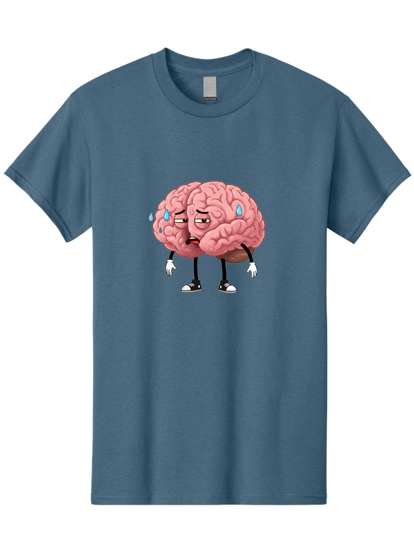 Stressed-Brain Men'S Graphic Tee, 100% Cotton, Comfortable Casual Summer Wear, Machine Washable, Vintage Camera, Old Camera, Antique Camera, Black Camera, Classic Photography, Photography Equipment, Nostalgic Device, Film Camera, Camera Art Ban645