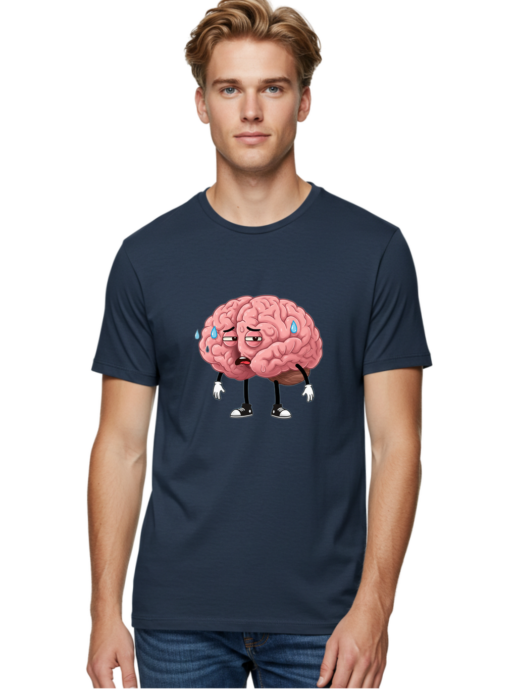 Stressed-Brain Men'S Graphic Tee, 100% Cotton, Comfortable Casual Summer Wear, Machine Washable, Vintage Camera, Old Camera, Antique Camera, Black Camera, Classic Photography, Photography Equipment, Nostalgic Device, Film Camera, Camera Art Ban645