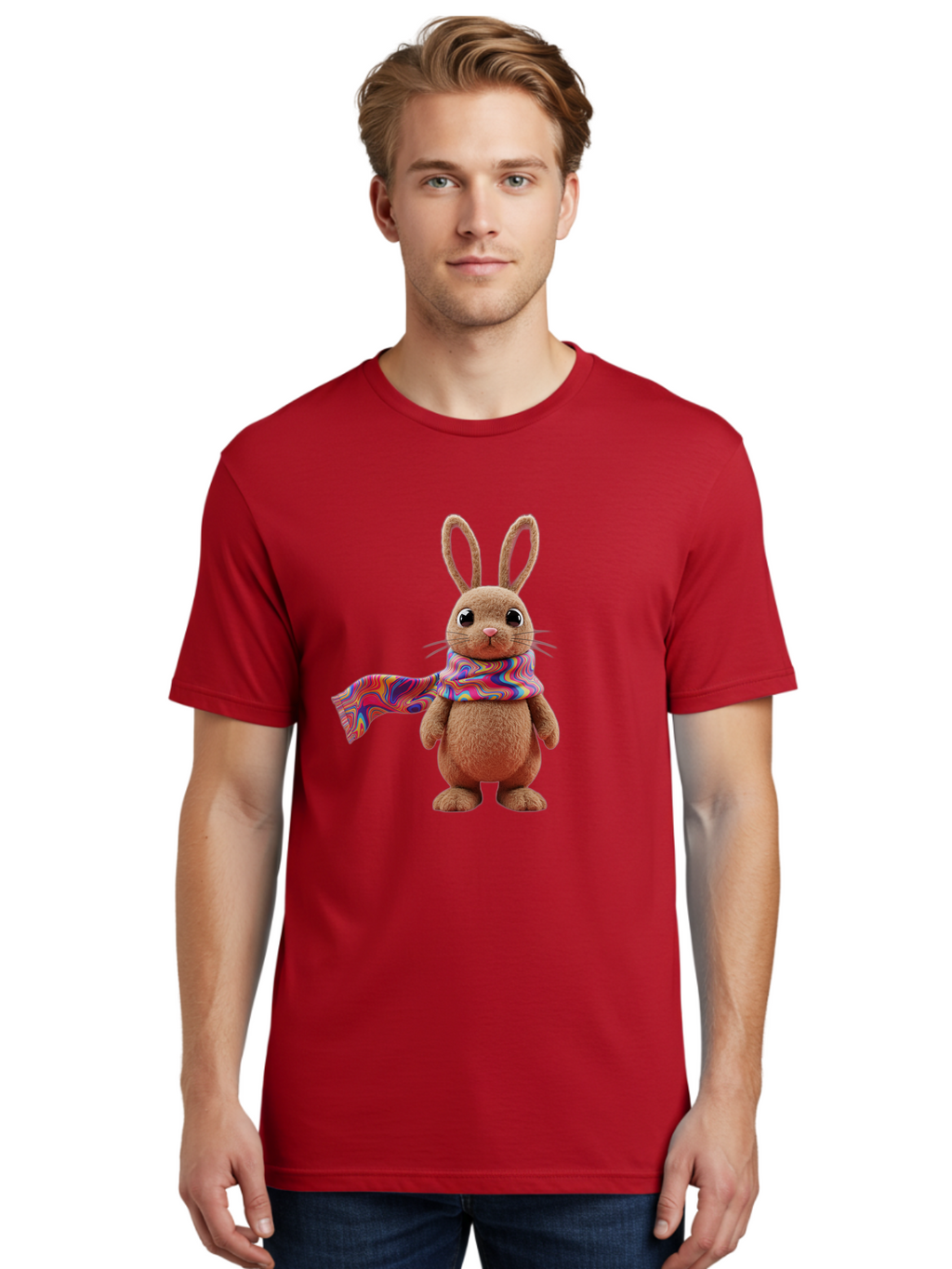Stuffed-Bunny Men'S Graphic Tee, 100% Cotton, Comfortable Casual Summer Wear, Machine Washable, Vintage Camera, Old Camera, Antique Camera, Black Camera, Classic Photography, Photography Equipment, Nostalgic Device, Film Camera, Camera Art Ban648