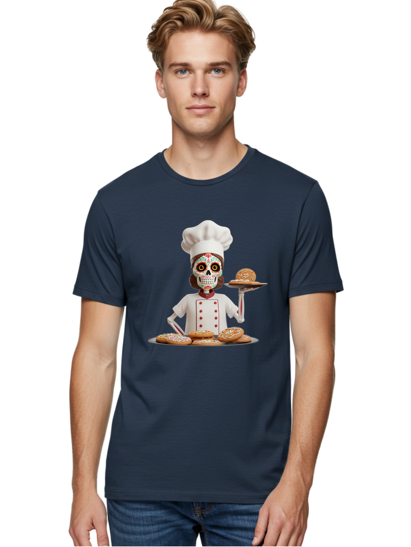 Sugar-Skull-Chef Men'S Graphic Tee, 100% Cotton, Comfortable Casual Summer Wear, Machine Washable, Vintage Camera, Old Camera, Antique Camera, Black Camera, Classic Photography, Photography Equipment, Nostalgic Device, Film Camera, Camera Art Ban657