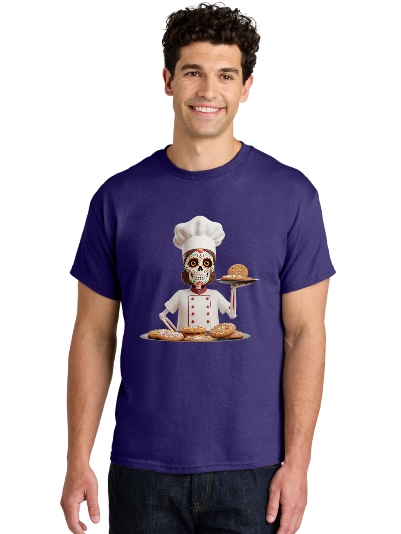 Sugar-Skull-Chef Men'S Graphic Tee, 100% Cotton, Comfortable Casual Summer Wear, Machine Washable, Vintage Camera, Old Camera, Antique Camera, Black Camera, Classic Photography, Photography Equipment, Nostalgic Device, Film Camera, Camera Art Ban657