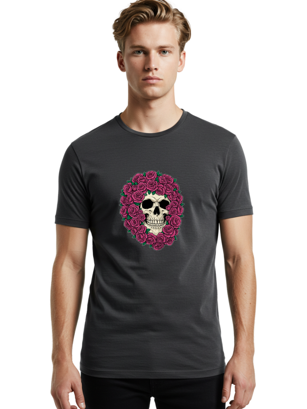 Sugar-Skull Men'S Graphic Tee, 100% Cotton, Comfortable Casual Summer Wear, Machine Washable, Vintage Camera, Old Camera, Antique Camera, Black Camera, Classic Photography, Photography Equipment, Nostalgic Device, Film Camera, Camera Art Ban663