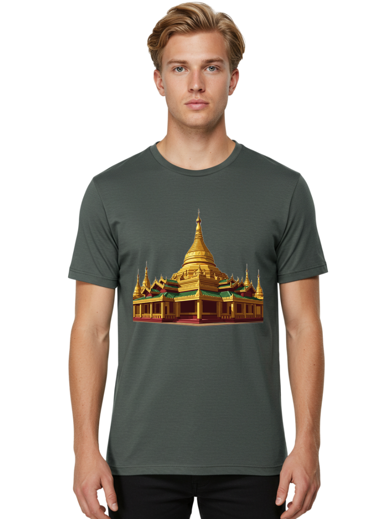 Sule-Pagoda Men'S Graphic Tee, 100% Cotton, Comfortable Casual Summer Wear, Machine Washable, Vintage Camera, Old Camera, Antique Camera, Black Camera, Classic Photography, Photography Equipment, Nostalgic Device, Film Camera, Camera Art Ban664
