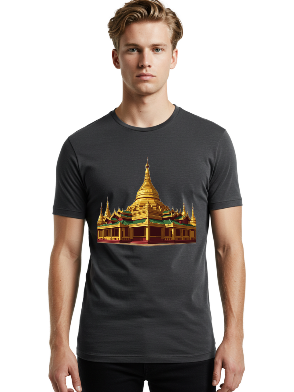 Sule-Pagoda Men'S Graphic Tee, 100% Cotton, Comfortable Casual Summer Wear, Machine Washable, Vintage Camera, Old Camera, Antique Camera, Black Camera, Classic Photography, Photography Equipment, Nostalgic Device, Film Camera, Camera Art Ban664