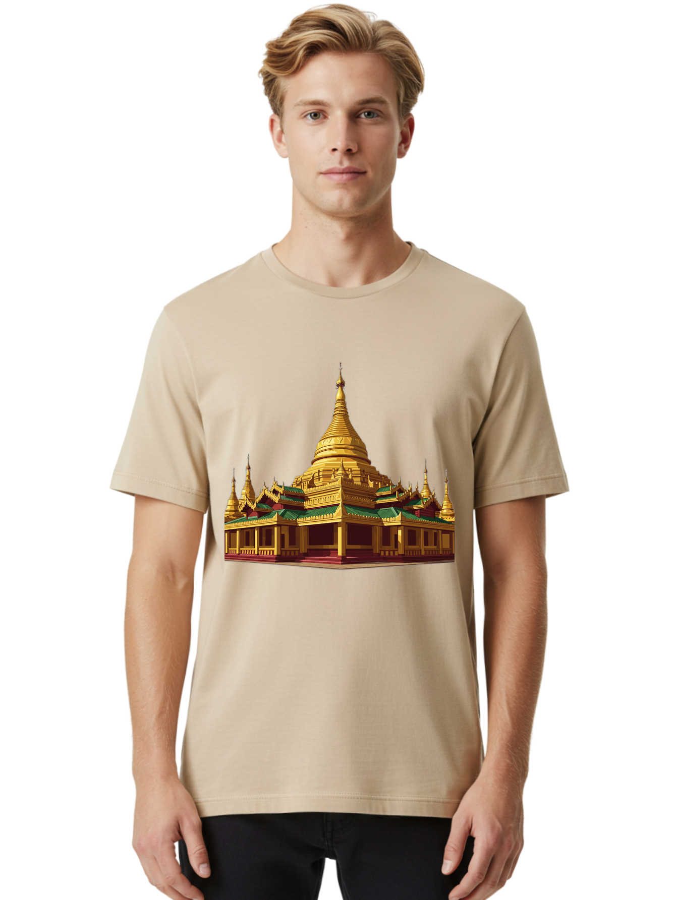 Sule-Pagoda Men'S Graphic Tee, 100% Cotton, Comfortable Casual Summer Wear, Machine Washable, Vintage Camera, Old Camera, Antique Camera, Black Camera, Classic Photography, Photography Equipment, Nostalgic Device, Film Camera, Camera Art Ban664