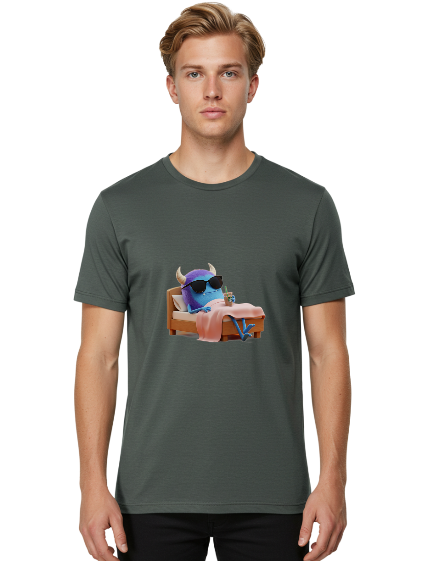 Sulley-Relaxing Men'S Graphic Tee, 100% Cotton, Comfortable Casual Summer Wear, Machine Washable, Vintage Camera, Old Camera, Antique Camera, Black Camera, Classic Photography, Photography Equipment, Nostalgic Device, Film Camera, Camera Art Ban665