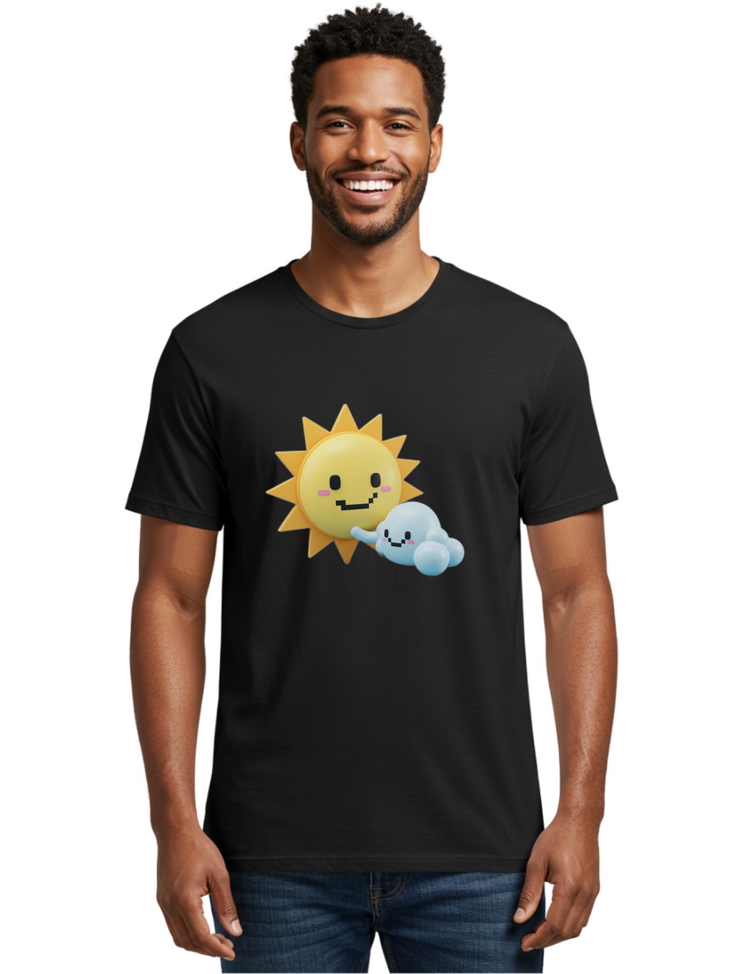 Sun-And-Cloud Men'S Graphic Tee, 100% Cotton, Comfortable Casual Summer Wear, Machine Washable, Vintage Camera, Old Camera, Antique Camera, Black Camera, Classic Photography, Photography Equipment, Nostalgic Device, Film Camera, Camera Art Ban666